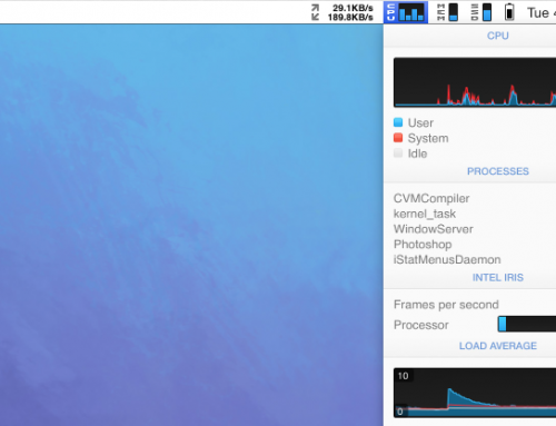 iStat Pro Menus shows 2 x 2.8 GHz Quad-Core Intel Xeon at 100%